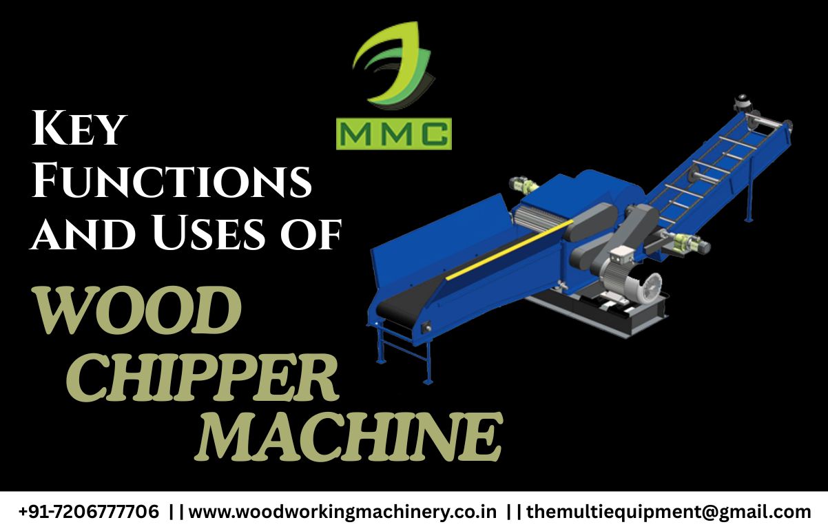 Key Functions and Uses of Wood Chipper Machine