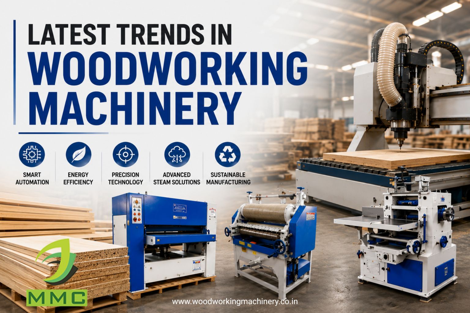 Latest Trends in Woodworking Machinery